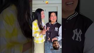 Blush lagane ki nayi ninja technique🤪shorts ytshorts comedy funny sister fun entertainment [upl. by Callery]