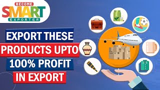 Best Profitable Product in Export  Top 7 Most Profitable Products in Export  Best Export Products [upl. by Alpers]