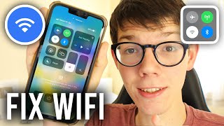 How To Fix WiFi Icon Greyed Out on iPhone [upl. by Akyssej]