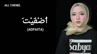 AdfaitaNissa Sabyan [upl. by Elttil]