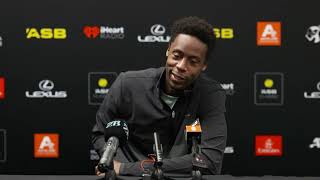 ASB Classic 2024 Gael Monfils post R1 match press conference [upl. by Ert]