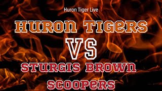 Huron Tigers Vs Sturgis Brown Scoopers FB [upl. by Tarrel]