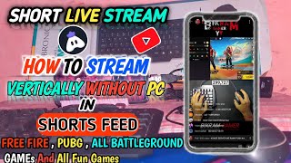 How To Live Stream On Youtube Short Feed In Mobile  Turnip App Se Short Live Kaise Chalaye ✅100 [upl. by Nagem805]