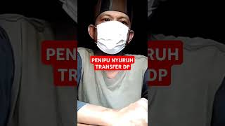 Penipu nyuruh transfer DP penipuanterbaru penipuan penipuanonline penipuantelepon prank lucu [upl. by Anyad]