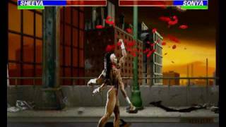 Mortal Kombat 3  Sheeva playthrough [upl. by Amoritta]