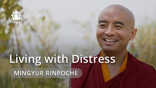 Mingyur Rinpoche Live Teaching  Living With Distress [upl. by Neesay90]