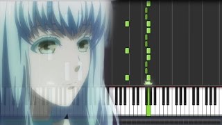 Norn9 ノルンノネット OST  Aions Song  Nemuri no Kuni PIano Synthesia Tutorial  Sheet [upl. by Epuladaug]