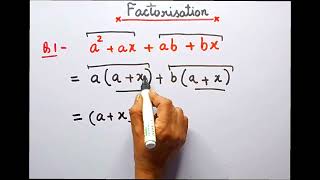 Factorisation class 8  factorisation of algebraic expressions factorisation algebra [upl. by Oivatco]