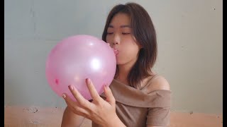 🎈ASMR 🎈Blow up Colorful Balloons Funny Ep19  Minky Balloons [upl. by Salli129]