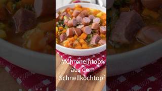 Eintopf Rezepte  deftiger Möhreneintopf aus dem Schnellkochtopf  einfach und lecker Hausmannskost [upl. by Yenrab]