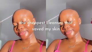 this cleanser changed my life  nighttime skincare chats 🫶🏾🌸 [upl. by Eromle475]