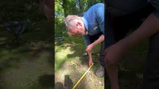 Miles tying up the quadrats Woodland and Wellbeing Project Pil Woods 12 Aug 2024 [upl. by Ditzel]