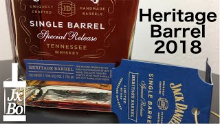 Heritage Barrel 2018  Special Release Jack Daniels  from a high toasted single barrel [upl. by Acisseg78]