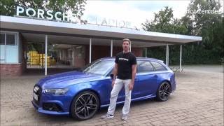 Audi RS6 Performance 2016 Fahrbericht Review Test [upl. by Ykcir971]