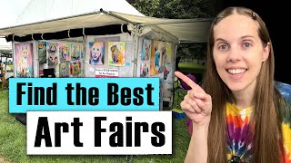 How to choose the right ART FAIR to sell the MOST art [upl. by Hayyikaz]