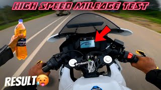 2023 R15 V4 Bs7 HIGH SPEED Mileage test🔥  50kmpl  unexpected Results😮 [upl. by Massab638]