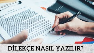 Dilekçe nasıl yazılır [upl. by Orbadiah412]