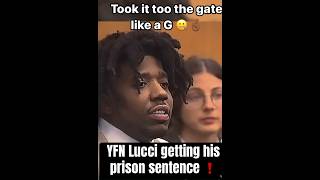 YFN Lucci receives 10 year prison sentence but could of been facing life ❗️💪🏽 [upl. by Ermina]