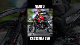 VENTO CROSSMAX 250 y 250 PRO shorts motos dobleproposito [upl. by Lanctot]