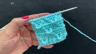 Knitting very Elegant and Beautiful Pattern Ring Work  सुंदर बुनाई डिजाईन  Design ka Hindi Video [upl. by Aileek]