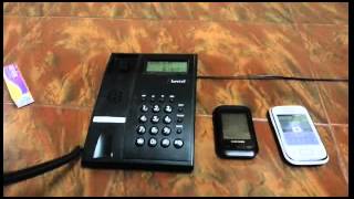 How to make conference call using landline [upl. by Nahtahoj]