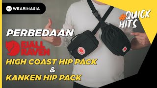 PERBEDAAN FJALLRAVEN HIGH COAST HIP PACK amp FJALLRAVEN KANKEN HIP PACK [upl. by Adnovay]