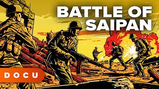 Battle of Saipan ORIGINAL FOOTAGE WW2 WORLD WAR 2 War Battle Japan USA [upl. by Etep907]