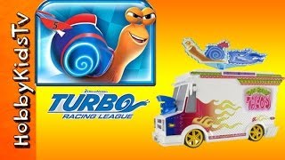 HobbyKids Toy Review Turbo Snail Toy Lunchtruck Track [upl. by Fadil806]