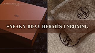 I Got an Hermès Bag for My Bday  Lets Unbox it Together  Hermès Evelyne TPM PM amp GM Comparison [upl. by Mieka]