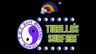 TampC Surf Designs II Thrillas Surfari NES  Acclaim Sculptured Software 1992 ALL [upl. by Ardnad]