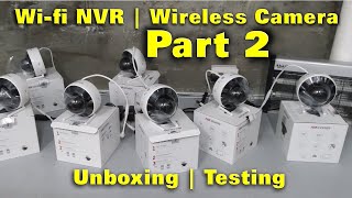 HIKVISION WIFI NVR amp WIRELESS CAMERA SETUP  PART 2 [upl. by Aerdnas768]