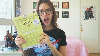 O QUE EU ACHEI DO ENEM 2017  Um vídeo para te acalmar Débora Aladim [upl. by Nomolas]