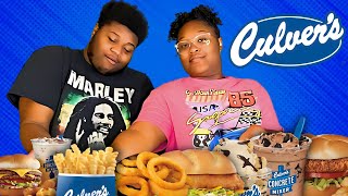 Culvers MUKBANGThe Best Fast Food Experience [upl. by Mathi]