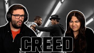 Creed 2015 Wifes First Time Watching Movie Reaction [upl. by Ahsoem483]