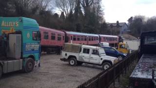 Mark 1 Coaches Arrive at Wirksworth [upl. by Prakash]