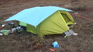 Marmot Tungsten high winds [upl. by Lerat]