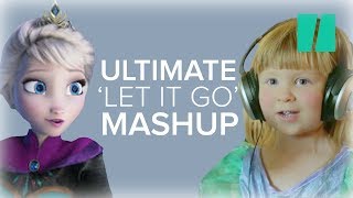 21 Mini Elsas Star In An Epic Supercut Of Let It Go [upl. by Etsyrk]