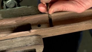 How to Inlet a SemiInletted Rifle Stock Presented by Larry Potterfield  MidwayUSA Gunsmithing [upl. by Ancel]