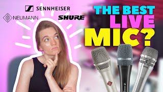 THE BEST LIVE MIC Neumann KMS105 VS Sennheiser E965 VS Shure KSM8  Sound Comparison [upl. by Leinnad88]