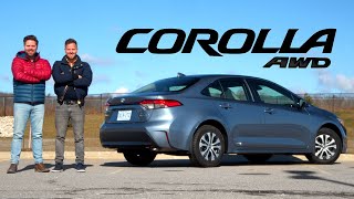 2023 Toyota Corolla Hybrid AWD Quick Review  The Most Sensible Car In The World [upl. by Jennine751]