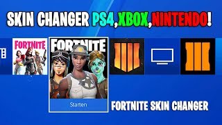 NEUER FORTNITE SKIN CHANGER FÜR PS4XBOXNINTENDO [upl. by Berey]