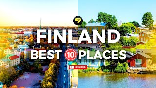 Finland  Top 10 Must Visit Places 🎅🚣‍♂️ 🇫🇮 [upl. by Salesin]