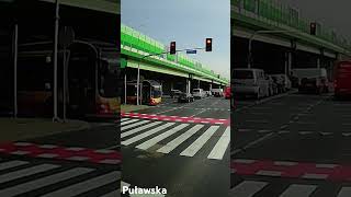 puławska wypadek vw passat stopcham polskiedrogi warszawa carcrash [upl. by Hein806]