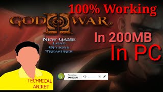 200MB How To Download God Of War 2 For Pc 2017 Highly Compressed [upl. by Moreta]