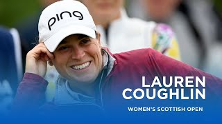 Lauren Coughlin fires a 66 6 to take the lead  ISPS Handa Women’s Scottish Open [upl. by Llerreg]