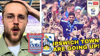 IPSWICH WIN PROMOTION BACK TO THE PREMIER LEAGUE AFTER 22 YEARS Ipswich vs Huddersfield Vlog [upl. by Emery310]