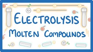 GCSE Chemistry  Electrolysis Part 1  Basics and Molten Compounds 40 [upl. by Sirois673]