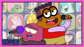 Sidekicks  Kicks Parody  Big City Greens  Amphibia  Broken Karaoke  Sneakerella Disney Channel [upl. by Mila455]