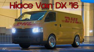 Toyota Hiace Van DX 16  Gran Turismo 7 [upl. by Elayor]