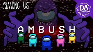 AMONG US SONG Ambush LYRIC VIDEO  DAGames [upl. by Ayikan608]